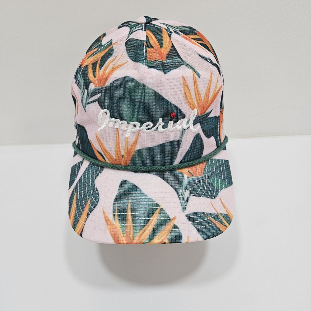 Imperial Sports Rope Hat The Live Wire DNA012 Mono Mesh Ripstop Floral